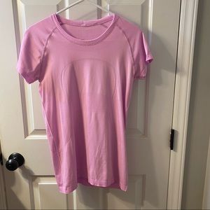 bright pink swiftly tech tshirt